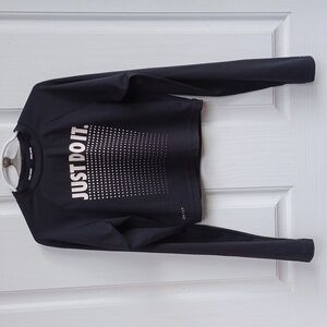 NIKE SWIM LS Rash Guard Swim Top Sz M